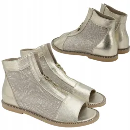 buty-letnie-chebello-wygodne-37-sandaly-plaskie-damskie-4416-zlote-saszki