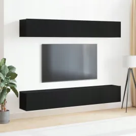 czarny-dab-4-czesciowy-zestaw-szafek-tv-do-powieszenia-na-scianie-wykonan