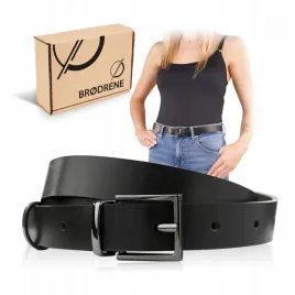 czarny-pasek-damski-brodrene-skorzany-klasyczny-do-spodni-stylowy-110-cm