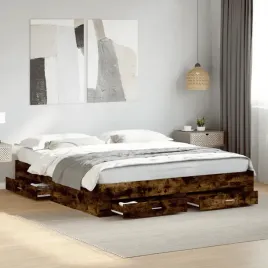 vidaxl-rama-lozka-z-szufladami-przydymiony-dab-200x200-cm