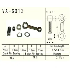 vesrah-korbowod-yamaha-yz125-97-00