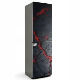 fototapeta-okleina-samoprzylepna-na-lodowke-peknieta-powierzchnia-z-lawa