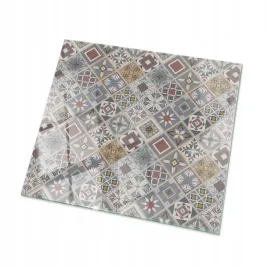 kwadratowy-blat-ze-szkla-hartowanego-mozaikowe-wzory-z-ozdobami-50x50-cm