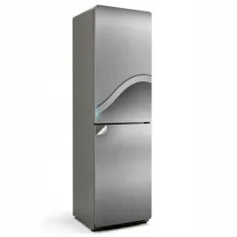 artystyczna-naklejka-folia-ozdobna-na-lodowke-futurystyczna-tekstura-metalu