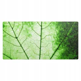 antyposlizgowa-mata-na-biurko-lisc-motyw-z-wyraznymi-zylkami-120x60-cm