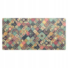 podkladka-z-grafika-na-blat-biurka-wzor-z-patchworkowymi-kwiatami-120x60-cm