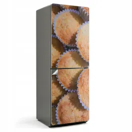 nowoczesna-naklejka-maskujaca-na-lodowke-pyszne-muffinki-w-papierkach