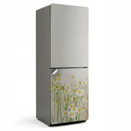 okleina-tapeta-z-motywem-na-front-lodowki-minimalistyczny-kwiatowy-uklad
