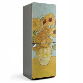 zmywalna-naklejka-samoprzylepna-na-lodowke-do-kuchni-sloneczniki-van-gogh