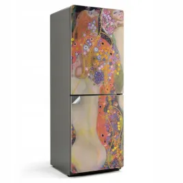 designerska-naklejka-samoprzylepna-na-lodowke-weze-wodne-gustav-klimt
