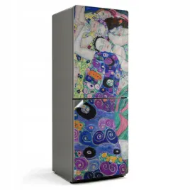naklejka-samoprzylepna-na-lodowke-do-kuchni-obraz-dziewica-gustav-klimt