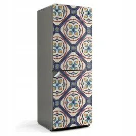 fototapeta-okleina-samoprzylepna-na-lodowke-wzor-z-geometrycznymi-motywami