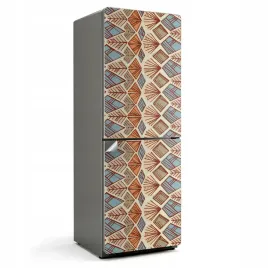 fototapeta-okleina-samoprzylepna-na-lodowke-geometria-w-stylu-etnicznym