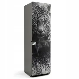 samoprzylepna-folia-na-lodowke-sticker-do-kuchni-jaguar-w-dzikiej-naturze