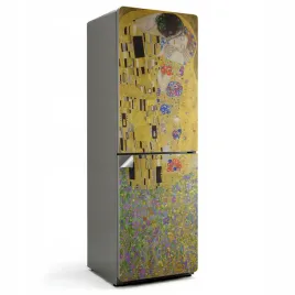 folia-samoprzylepna-na-lodowke-okleina-do-kuchni-pocalunek-gustav-klimt