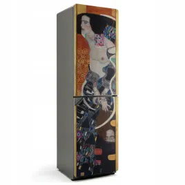 foto-mata-folia-magnetyczna-ozdobna-na-lodowke-kobieca-postac-gustav-klimt