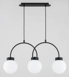 darso-lampa-wiszaca-3xe14-czarna-alfa