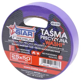 tasma-precyzyjna-washi-premium-malarska-bloker-25-mm-x-50-m-star-42-0150