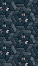 fototapeta-zmywalna-mural-niebieska-geometria