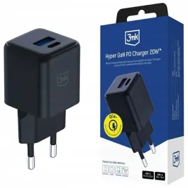 ladowarka-sieciowa-3mk-hyper-gan-charger-20w-1xusb-a-1xusb-c-pd-qc4