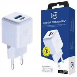ladowarka-sieciowa-3mk-hyper-gan-charger-20w-1xusb-a-1xusb-c-pd-qc4