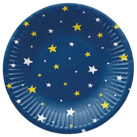 talerzyki-niebieskie-kosmos-gwiazdy-na-urodziny-roczek-starlit-sky-18cm-8sz