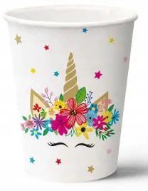kubeczki-papierowe-jednorozec-na-urodziny-roczek-unicorn-party-250ml-8szt