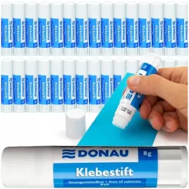 klej-szkolny-biurowy-w-sztyfcie-pvp-donau-8g-bialy-zmywalny-30-sztuk