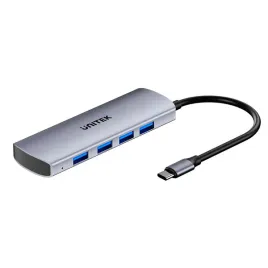 unitek-hub-4w1-usb-c-10-gbps-4x-usb-a-h1112egy01