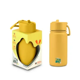 brosky-basic-stalowa-butelka-na-wode-w-kolorze-zoltym-450ml