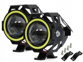 2x-halogen-motocyklowy-led-lampa-reflektor-ring-cob-komplet-2-tryby-swiatla