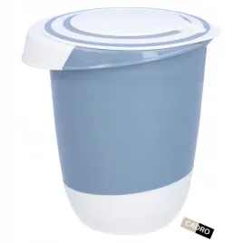 miska-plastikowa-do-miksowania-15l-z-pokrywka-dziubkiem-antyposlizgowa