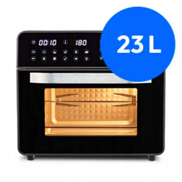 mini-piekarnik-wolnostojacy-23l-1700w-230c-12-programow-timer-rozen-komunikacja-timer-wyswietlacz