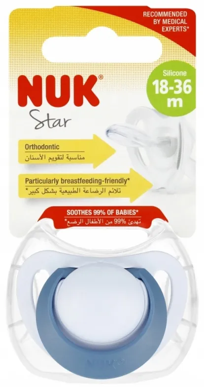 smoczek-18-36m-star-nuk