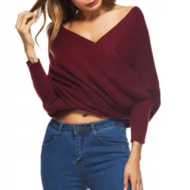 cieply-sweter-damski-gruby-szal-z-rekawami-poncho-modny-szalik-kolor-bordow