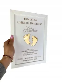 ramka-dla-dziecka-chrzest-swiety-zlote-stopki-dedykacja-imie-prezent