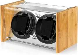 rotomat-na-2-zegarki-watch-winder-smith-z-bambusa