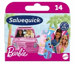 salvequick-plastry-dla-dzieci-barbie-wodoodporne-14-szt