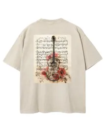 meska-koszulka-oversize-efekt-sprania-nuty-muzyka-gitara-bezowa-xl