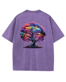 meska-koszulka-oversize-efekt-sprania-drzewo-kolory-tecza-fioletowa-3xl