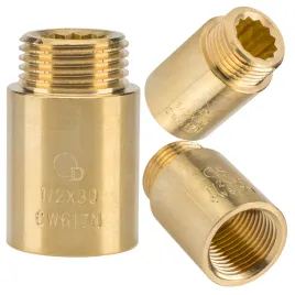 przedluzka-wydluzka-zlaczka-mosiezna-fi-1-2-cala-dlugosc-30mm-3cm-dn15
