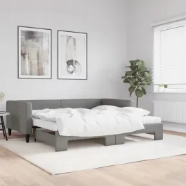 vidaxl-sofa-rozsuwana-z-materacami-ciemnoszara-100x200-cm-tkanina