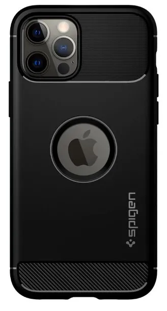 spigen-rugged-armor-etui-do-iphone-12-12-pro-matte-black-kolor-czarny