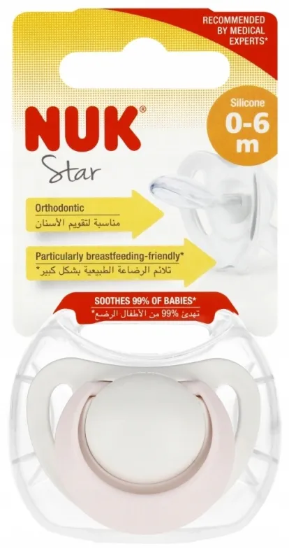 smoczek-0-6m-star-nuk