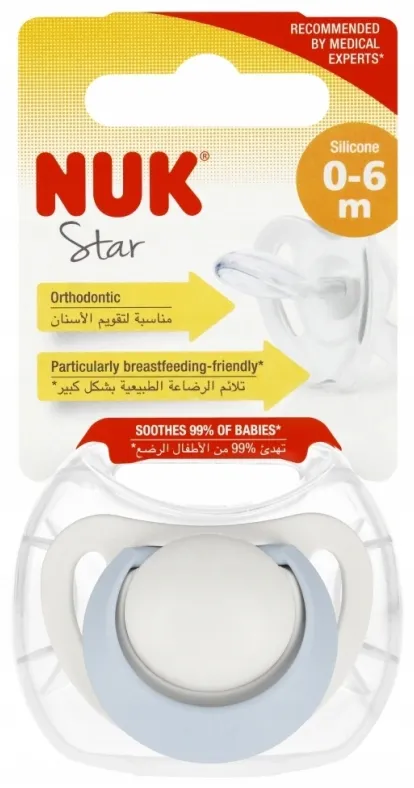 smoczek-0-6m-star-nuk