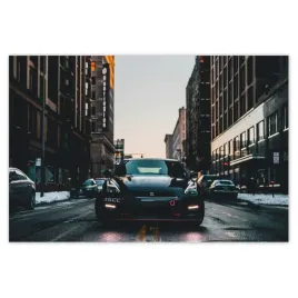 baner-120x80-czarny-nissan-gtr