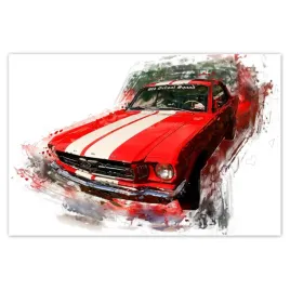 baner-120x80-czerwony-ford-mustang-usa-old-school-squad