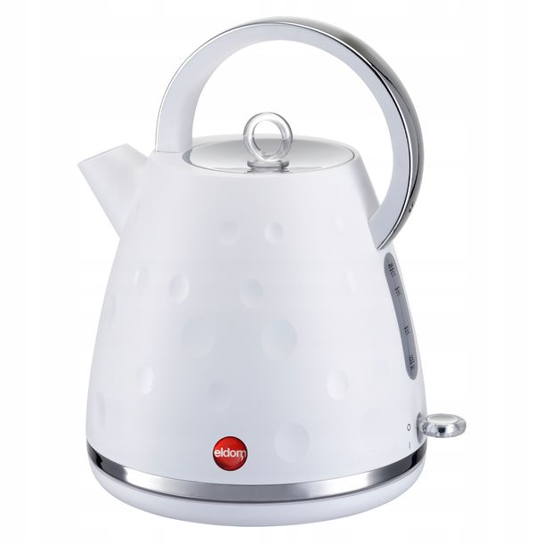 Czajnik elektryczny BEZPRZEWODOWY Eldom C245SB 2000 W biały +1,7L-Zdjęcie-0