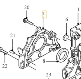 volvo-s40-v50-c30-c70-s80-v70-korpus-uszczelniacza-walu-korbowego-2-0d-oe