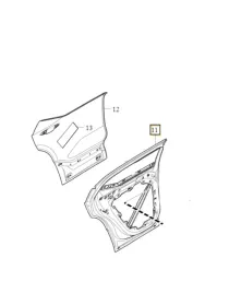 volvo-c40-drzwi-tylne-prawe-oryginal-oe
